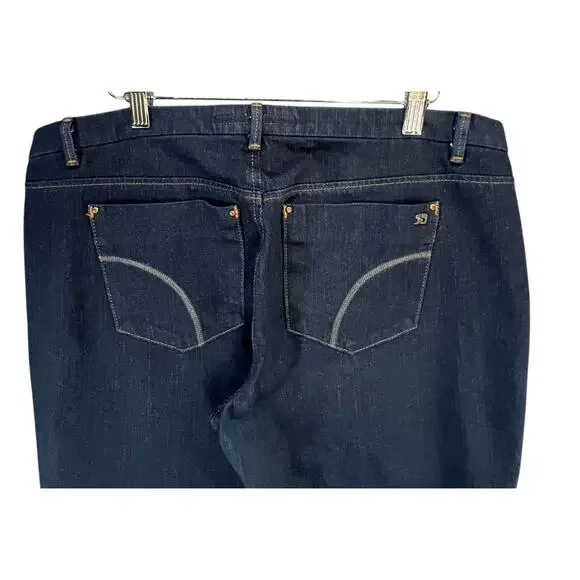 Joes Jeans Womens 32 Mulholland Dark Blue Cigarette Fit‎ Slim Straight Low Rise - Picture 3 of 15